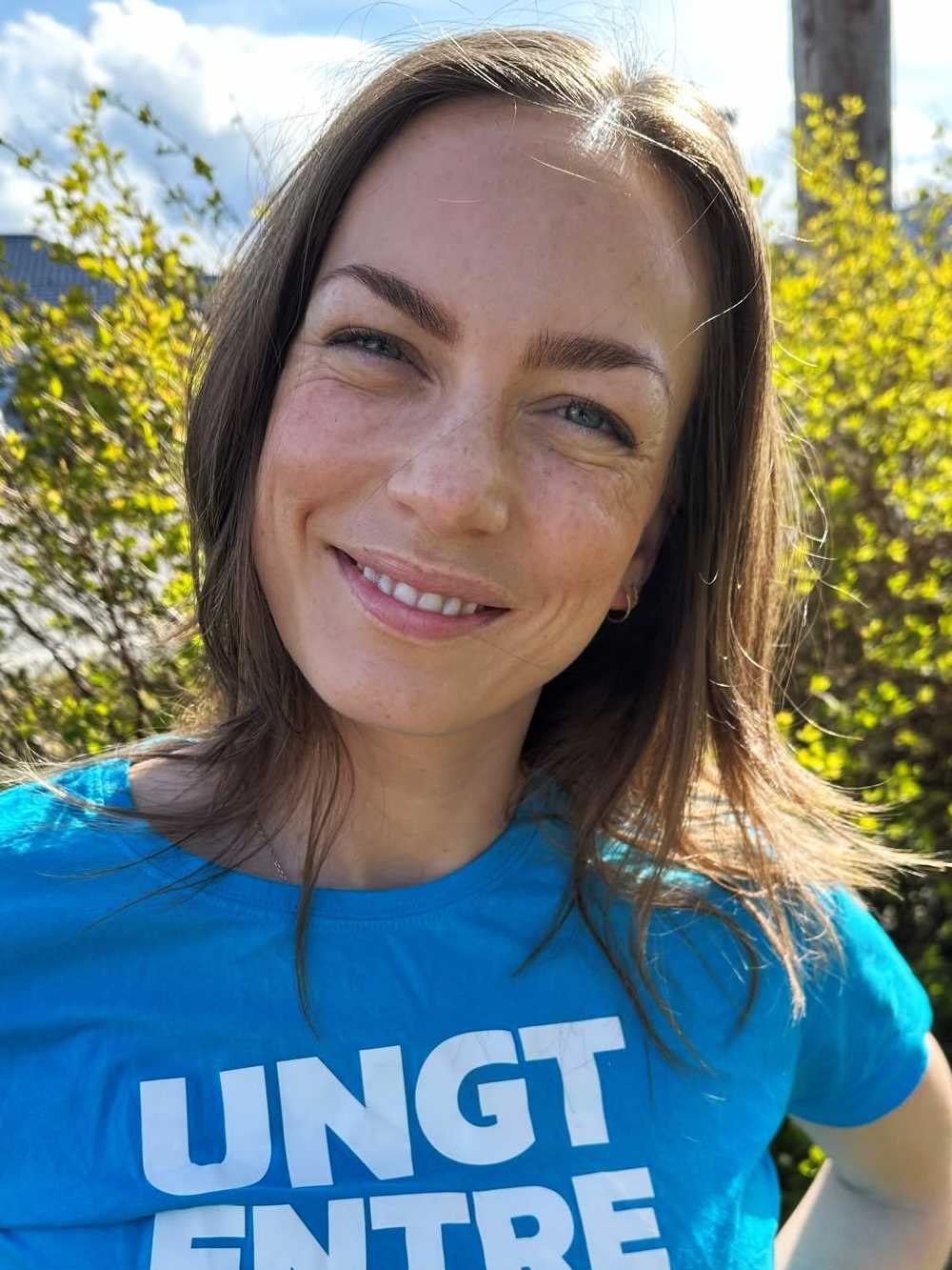 Ann-Helen Giske Lund i Ungt Entreprenørskap Møre & Romsdal