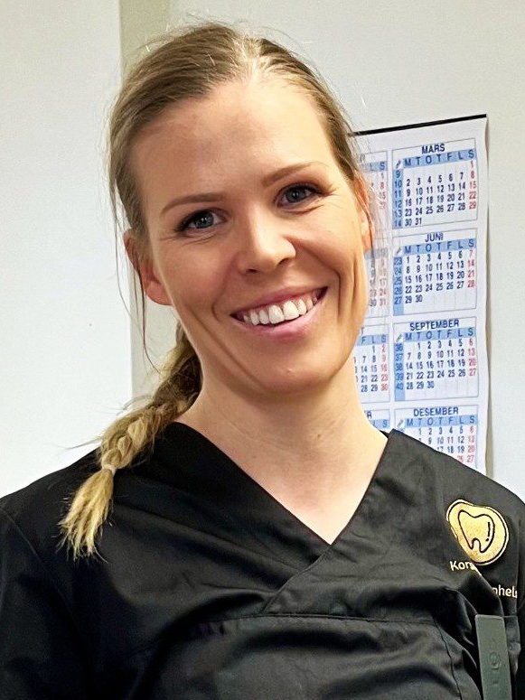 Sara Søderberg i Korsegata Tannhelse